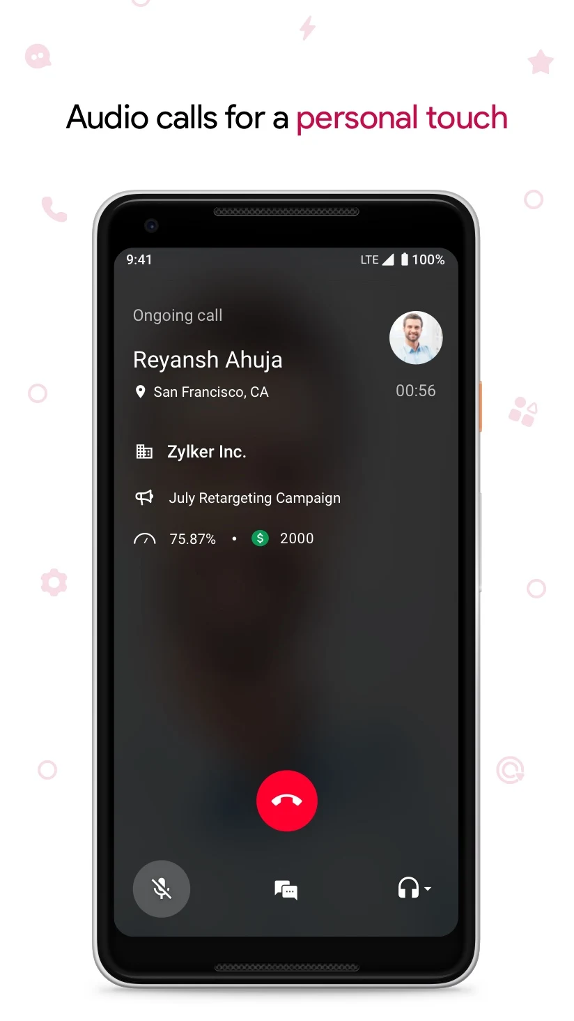 Zoho SalesIQ - Live Chat App screenshot